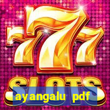 ayangalu pdf ayangalu orisha